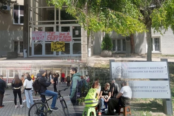 U PAUZI OD PREDAVANJA IMALI ČASOVE GLUME: Blokaderi iscenirali napad na studentkinju, snimak ih demantovao (VIDEO)