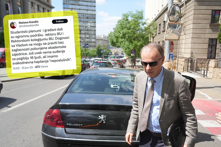 VLADAN ĐOKIĆ SVOJIM MENTORIMA U EU IZNEO GOMILU LAŽI! Rektor uništio univerzitet, pa otrčao u Brisel da pljuje državu!