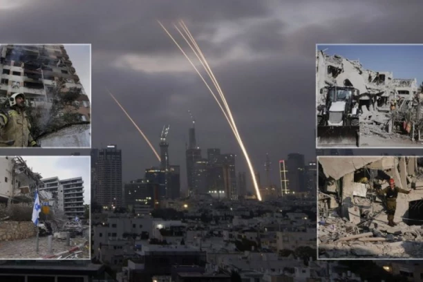 IZRAELCI VEĆ BROJE MRTVE! Iranci ubili u napadima najmanje 11 osoba, VELIKI POŽAR u rafineriji u Haifi (VIDEO)