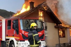 IZGORELA KUĆA VIŠESTRUKOG ŠAMPIONA SRBIJE U NOVOM PAZARU! Vatrena stihija progutala sve što je imao: "Planulo je i počelo da puca..." (VIDEO)