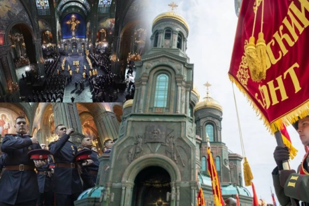 TAJNA GLAVNOG VOJNOG HRAMA U MOSKVI: Priča koju Rusija skriva iza zlatnih vrata (FOTO, VIDEO)