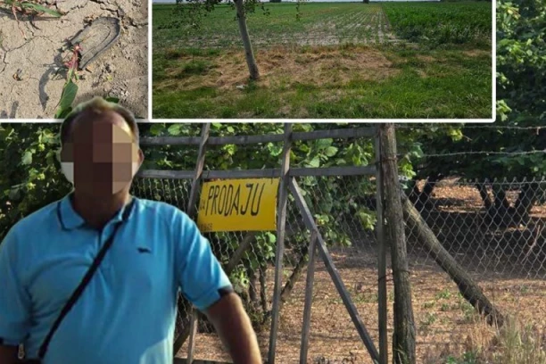 OVO JE NJIVA NA KOJOJ JE UBIJEN ZVONKO! Direktoru zadruge monstrum odsekao pola glave i obe ruke, pa se ubio na groblju! (FOTO, VIDEO)