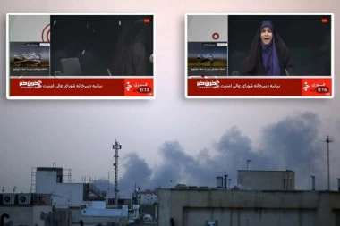 PRVI SNIMCI ZGRADE IRANSKE TV U PLAMENU: Napali su nas dok smo bili uživo! (VIDEO)