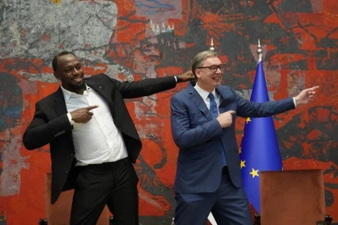 VUČIĆ I BOLT O TAJNAMA USPEHA: Najbrži čovek na planeti ambasador EXPO 2027