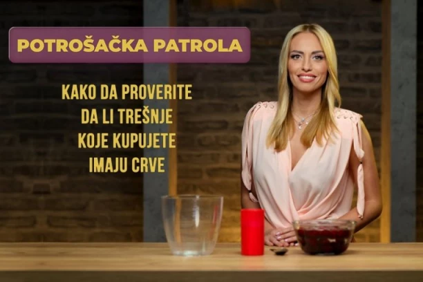 KAKO DA PROVERITE DA LI TREŠNJE KOJE KUPUJETE IMAJU CRVE?