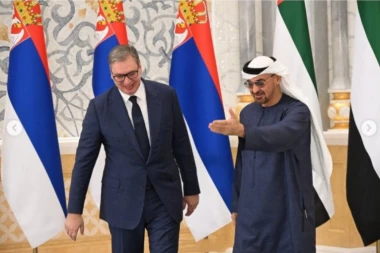 KAKVA ČAST ZA PREDSEDNIKA VUČIĆA! Prvi put da je nešto ovako šeik Mohamed bin Zajed al Nahjan uradio za nekoga!