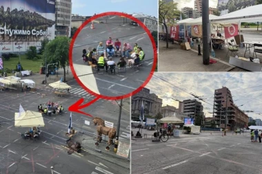 OVAKO SE MALTRETIRA BEOGRAD DEVET DANA: 20 ljudi drži pod opsadom centar grada!