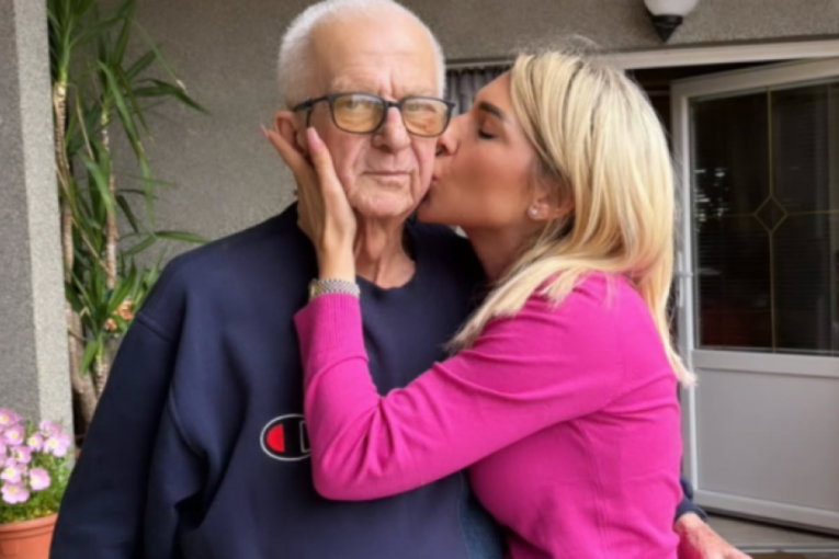 Jovana Jeremić sa ocem