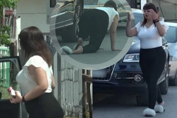 ZASTRAŠUJUĆI SNIMAK MILJANE KULIĆ! Verenik je prati u stopu, nije imala pojma u kakvom izdanju će je USNIMITI! (VIDEO)