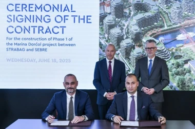 Potpisan ugovor o izgradnji projekta Marina Dorćol