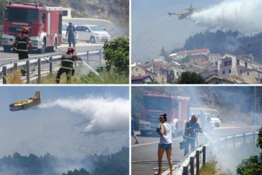VELIKI POŽARI NE MIRUJU! Obustavljen saobraćaj, zatvoreni putevi!
