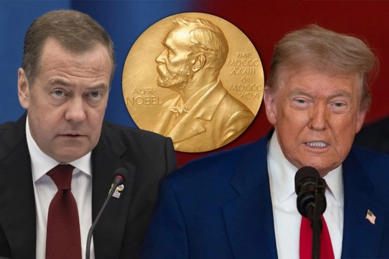 "TAKO NIKAD NEĆEŠ DOBITI NOBELOVU NAGRADU ZA MIR": Medvedev napao Trampa i "čestitao" mu na "uspešnom" napadu na Iran
