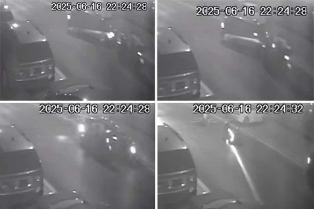 MLADIĆ (20) POKOSIO BRAČNI PAR NA MOTORU U ZEMUNU! Golfom ušao u suprotni smer, pa napreavio HAOS! (VIDEO)