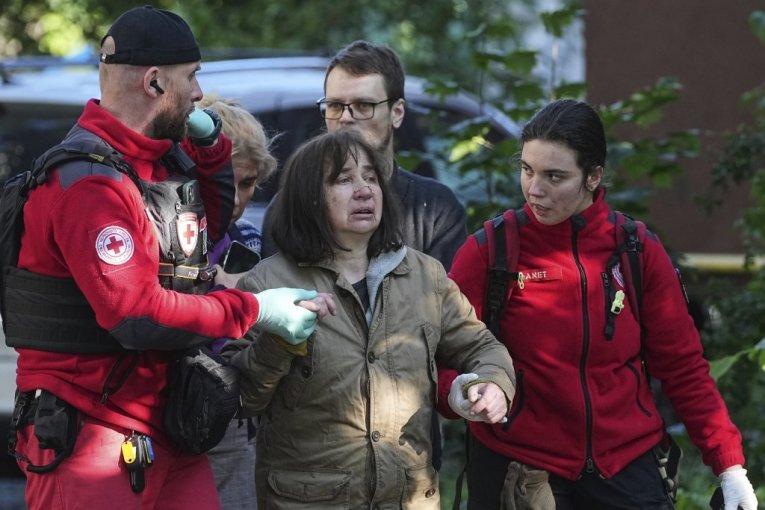 Scene horora u Kijevu