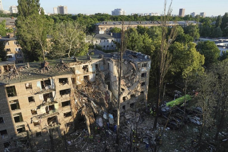 Scene horora u Kijevu