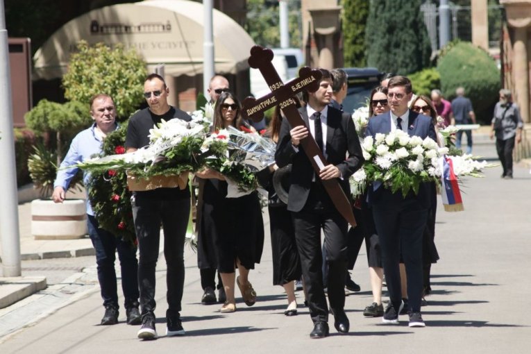 Sahrana Dimitrija Bjelice