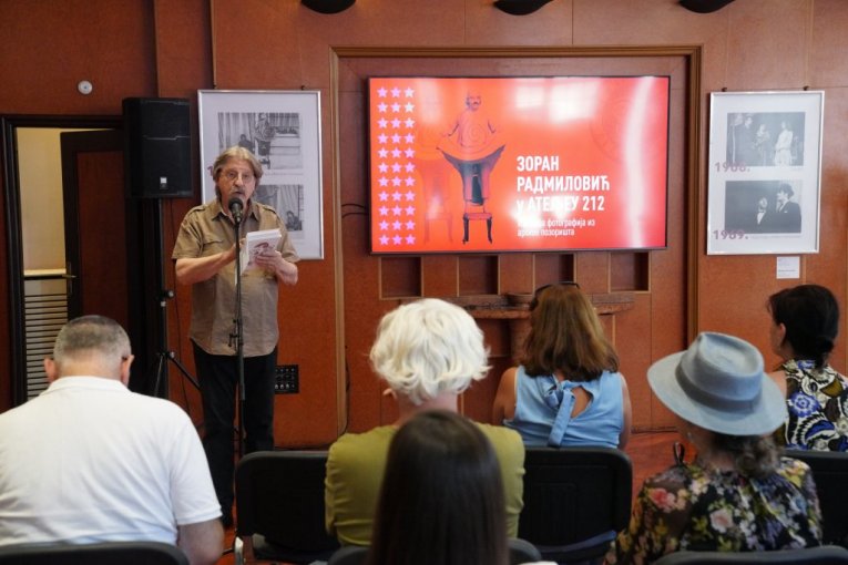 Izložba "Zoran Radmilović u Ateljeu 212"