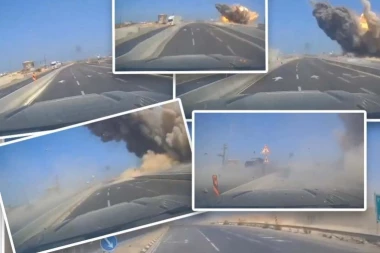 IRAN DRŽI STRAŠNO OBEĆANJE! Jezivi snimci udara širom Izraela (FOTO,VIDEO)