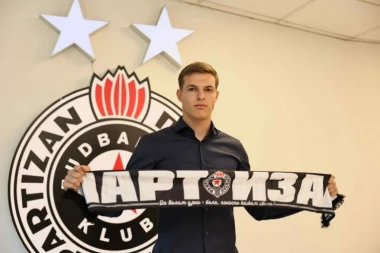 DEČKO KOJI JE OSVOJIO SRCA SVAKOG NAVIJAČA PARTIZANA: Proslavio gol kao Andrija Delibašić, pa progovorio o emociji prema njemu!