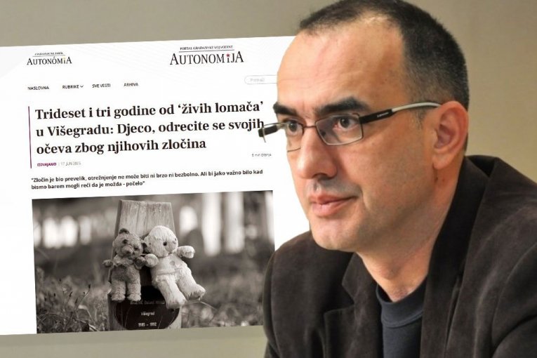 "ODREKNITE SE SVOJIH OČEVA!" Ideolog blokadera Dinko Gruhonjić označio Srbe krivim za sve ratove devedesetih, isijava mržnja prema našem narodu!