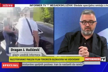 "HTELI SU DA IZAZOVU GRAĐANSKI RAT"! Dragan J. Vučićević o detaljima plana uhapšenih blokadera: "U PITANJU SU OPASNI TERORISTI"!