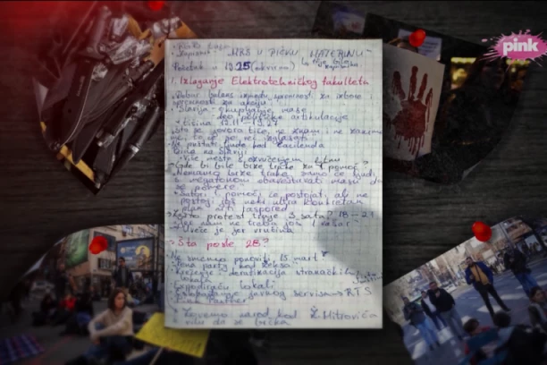 PROVALJEN DETALJNI PLAN BLOKADERA ZA IZAZIVANJE KRVOPROLIĆA NA VIDOVDAN! Objavljene beleške koje lede krv u žilama: "POSLE SLAVIJE SKIDAMO PRSLUKE..." (FOTO)