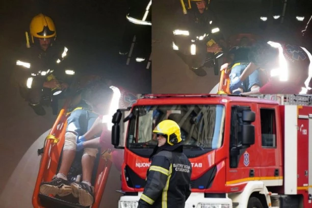 UŽAS U BORU! Dete propalo kroz svetlarnik na krovu zgrade! (FOTO)