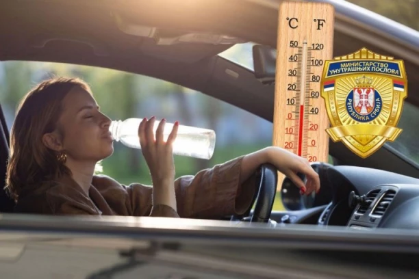 MUP APELUJE NA SVE VOZAČE! Ovi saveti će vam značiti tokom paklenih vrućina!