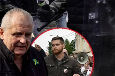 UHAPŠEN ČANAK! Naoružan nelegalnim oružjem krenuo na protest u Beogradu!