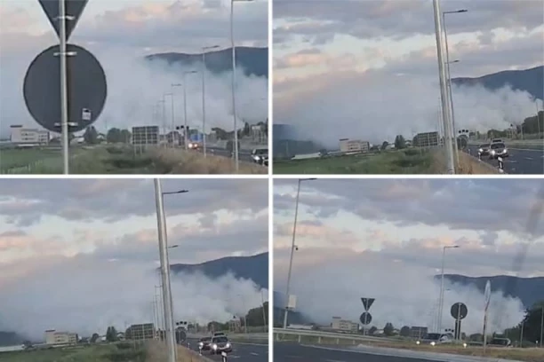 POŽAR U LOZNICI I DALJE BUKTI, PROGLAŠENO VANREDNO STANJE! Gori deponija, oblak dima nad celim gradom! (FOTO, VIDEO)