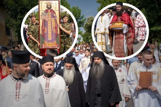 U OVOJ SVETINJI JE KNEZ LAZAR POSLEDNJI PUT KLEKNUO PRED BOGOM: Vidovdan u Kruševcu obeležen liturgijom i zavetnom litijom