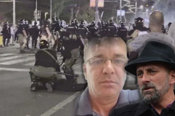 UHAPŠENI ZLATKO KOKANOVIĆ I NEBOJŠA PETKOVIĆ! Oni su jedni od predvodnika večerašnjeg nasilnog protesta blokadera u Beogradu!