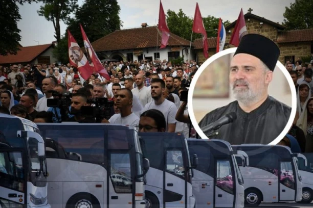 DRAMA NA VIDOVDAN – POHAPŠENI VERNICI NA GAZIMESTANU: Otac Predrag otkriva šta se zaista dogodilo na proslavi zavetnog praznika u Gračanici