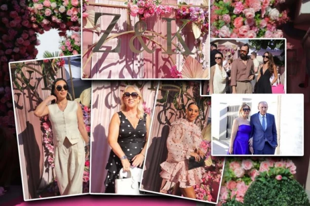 POZNATI STIŽU NA SVADBU VEKA! Gosti doneli raskošne darove, a EVO KOJA DAMA JE UKRALA ŠOU! (GALERIJA)