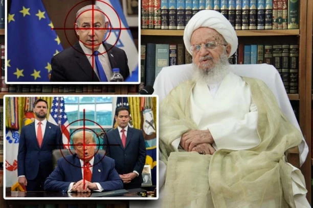 VELIKI IRANSKI AJATOLAH IZDAO FATVU: "Muslimani, ubijte Trampa i Netanjahua"