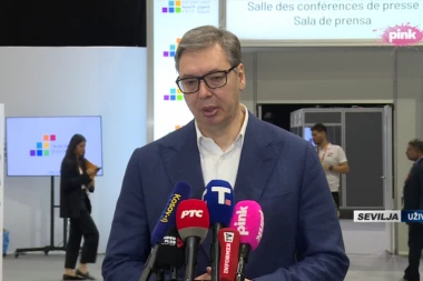 "SLAGALI SU DA JE POLICIJA VRŠILA NASILJE!" Vučić iz Sevilje o teroru blokadera - država je uradila svoje!