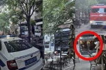 BAČEN MOLOTOVLJEV KOKTEL NA KAFIĆ U CENTRU! Poznati svi detalji požara na Obilićevom vencu - vatrogasci morali hitno da reaguju!