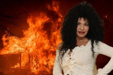 GORELO NASELJE LIDIJE VUKIĆEVIĆ! Prvo oglašavanje glumice nakon HAOSA kod Velikog Gradišta!