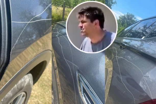 JOŠ JEDNO ZLODELO BLOKADERA! Izgrebali auto novinaru! (VIDEO/FOTO)