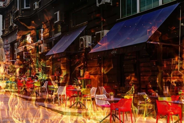 GORE KAFIĆI U BEOGRADU! Ljudi uspaničeno beže! STRAVIČNA SCENA NA VRAČARU! (VIDEO)