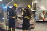 IZVUKAO MAJKU I DVOJE DECE IZ AUTOMOBILA U PLAMENU! Drama u tunelu na auto-putu! "Mislio sam da ćemo se svi ugušiti!" (FOTO)