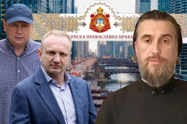 SKANDAL U ČIKAGU! Đilasov kum i suspendovani sveštenik cepaju SPC