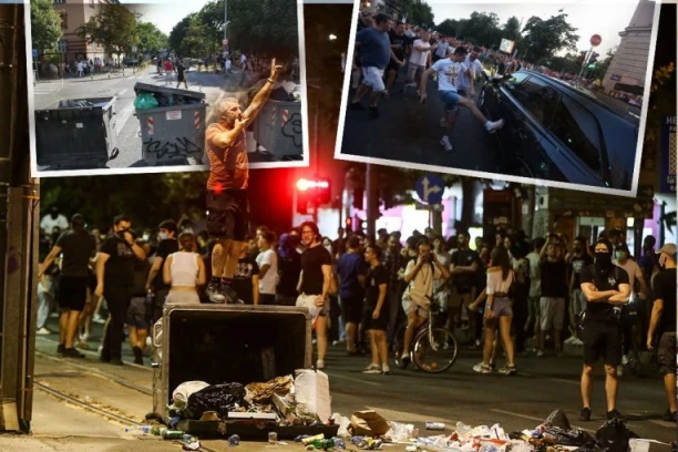 BLOKADERSKO IŽIVLJAVANJE SE NASTAVLJA! Nasilnici pokušali da okupiraju Beograd - HAOS U UŽICU, policija se bori s KOLAPSOM na ulicama!  (VIDEO/FOTO)