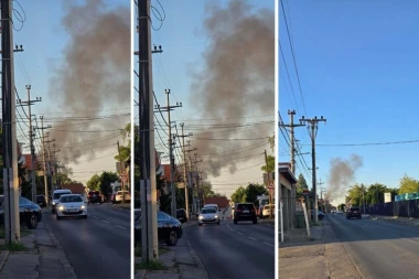 VELIKI POŽAR U MALOG MOKROM LUGU! Zapalio se letnjikovac, kulja gust dim: Vatrogasci na terenu! (FOTO, VIDEO)