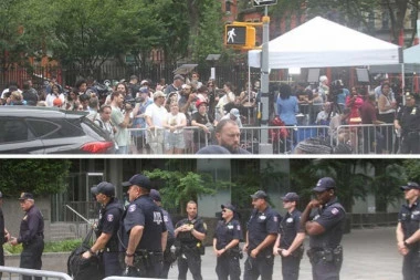 FANOVI SE POLIVAJU ULJEM ISPRED SUDNICE, JEDNA ŽENA POKAZALA GRUDI! Izbio skandal nakon IZREČENE PRESUDE, neverovatne scene! (VIDEO)