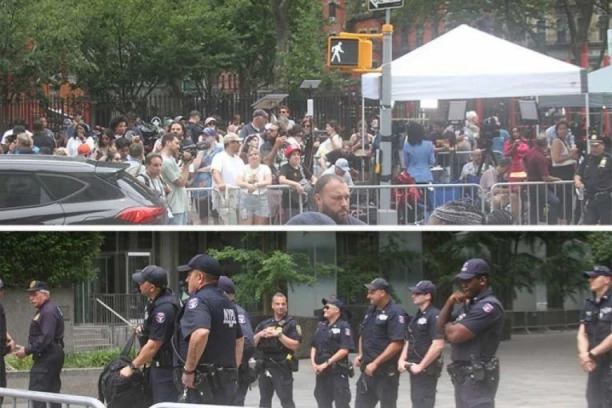FANOVI SE POLIVAJU ULJEM ISPRED SUDNICE, JEDNA ŽENA POKAZALA GRUDI! Izbio skandal nakon IZREČENE PRESUDE, neverovatne scene! (VIDEO)