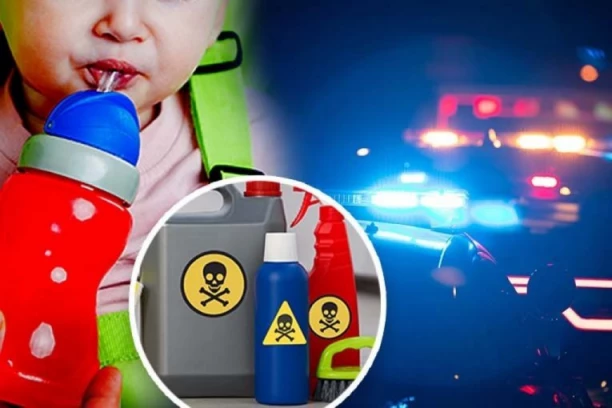 SINU (2) SIPAO SONU KISELINU U USTA, PA JE I SAM POPIO! Dete zadobilo teže povrede kože lica i usta! HTEO DA SE OSVETI ŽENI PA POKUŠAO DA UBIJE SOPSTVENO DETE!