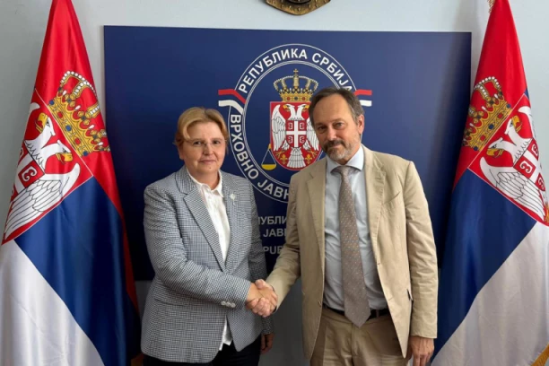 VRHOVNI JAVNI TUŽILAC SA AMBASADOROM EVROPSKE UNIJE U SRBIJI! Važan sastanak Dolovac i Žiofre!