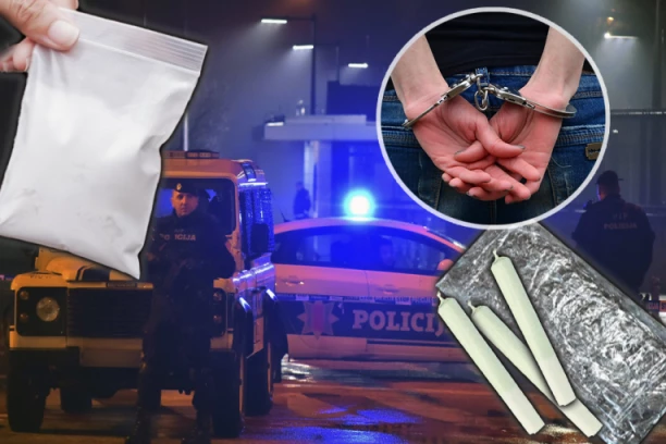 KOD MAKEDONCA KOKAIN, KOD BRITANCA I CRNOGORCA MARIHUANA! Svi pali u istoj policijskoj AKCIJI, jedan pokušao da POBEGNE!