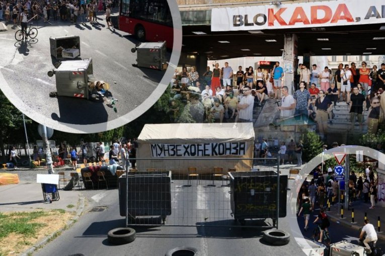 BLOKADERI I VEČERAS PRAVE HAOS! U Beogradu blokade na više lokacija, u Novom Sadu se okupili kod Futoške pijace...! (VIDEO/FOTO)